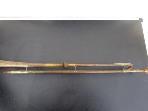 Alte Fanfare Max Weller Siebenbrunn ca. 74 cm - Picture 5 of 6