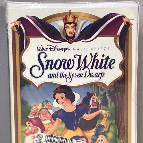 Snow White & the Seven Dwarfs New Sealed! VHS Disney Video Tape Masterpiece VTG - Picture 12 of 12
