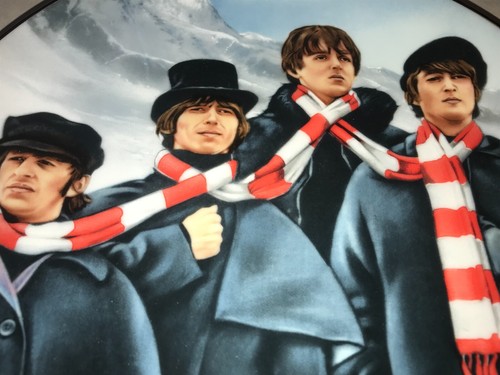 Placa "HELP" de la colección The Beatles #5 con certificado de autenticidad y caja 1992 Delphi Apple #3699B - Imagen 15 de 19