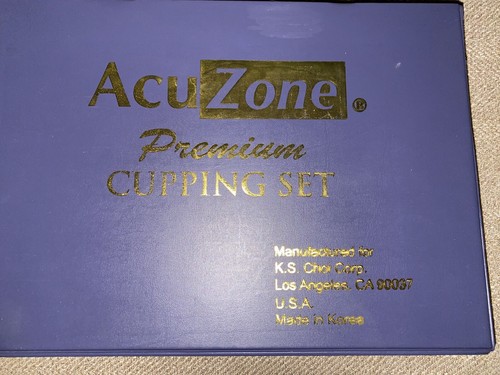 Acuzone Premium Cupping Set Complete 19 Cups K.S Choi New Never Used! - Picture 2 of 11