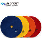 4Pcs 7" Electroplated Flexible Diamond Grinding Disc Honing Pad Stone