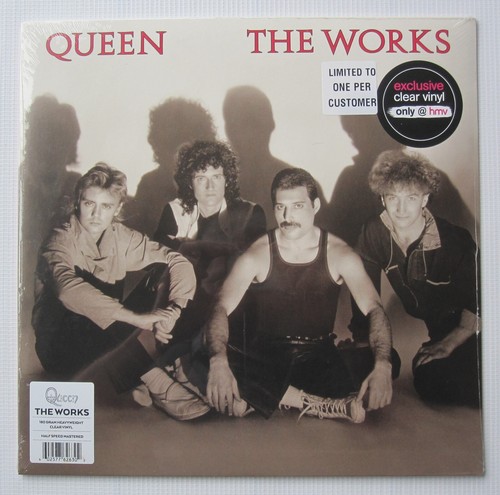 Queen 'The Works' CLEAR COLOUR VINYL HMV Exclusive 2019 UK Album 180g SEALED - Picture 12 of 12