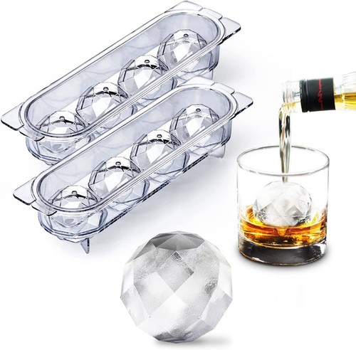 Ice Molds, Ice Cube Tray for Freezer, 2 Inch Large Ice Cube Molds for Cocktails - 第 1/6 張圖片