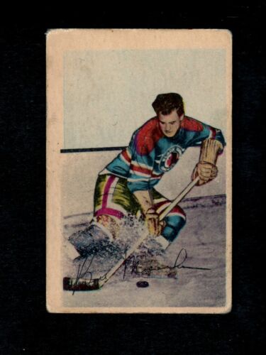1952-53 Parkhurst Bill Mosienko Card #27 Vintage Hockey Card - Picture 1 of 3