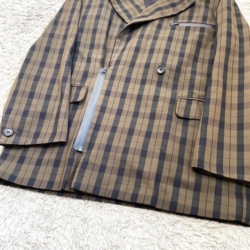 Yoko Sakamoto Checkered Nylon Jacket Made in Japan - Picture 10 of 10