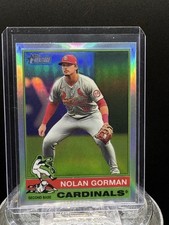 2025 Topps Heritage - Nolan Gorman #18 Chrome Refractor