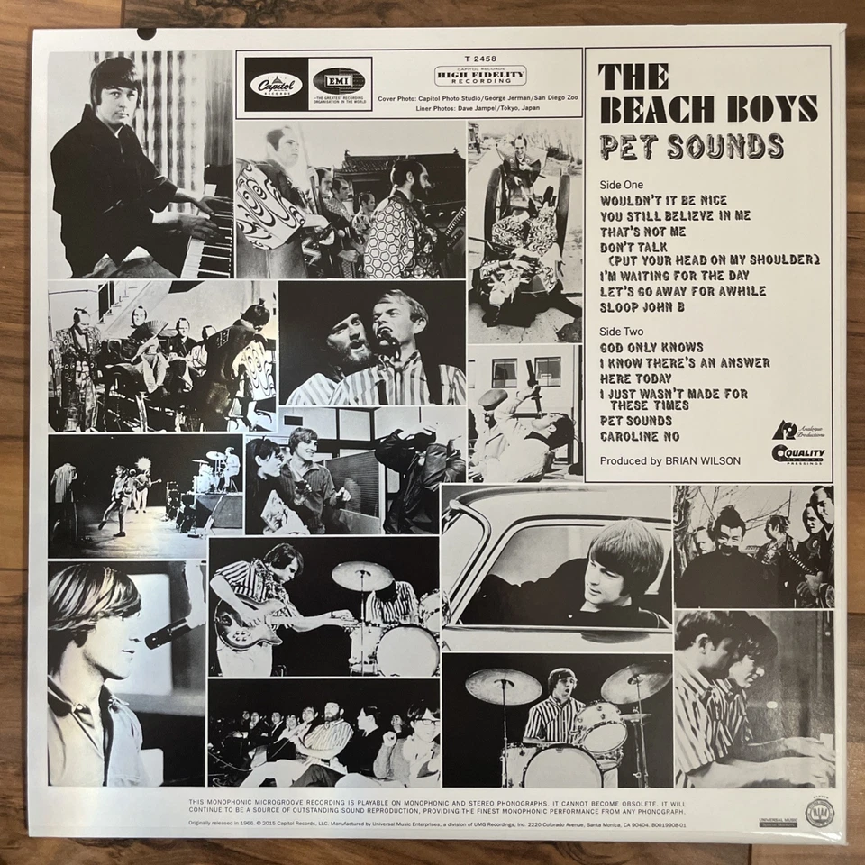 The Beach Boys - Pet Sounds - Analogue Productions - Mono - Image 2 of 3