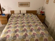 VENDO LETTO IKEA MALM 160 X 200 COMODINI E RETE A DOGHE BUONE CONDIZIONI