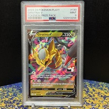 POKEMON PLAY! PRIZE PACK SERIES 3 130/196 LOST ORIGIN GIRATINA V PSA 9 Mint