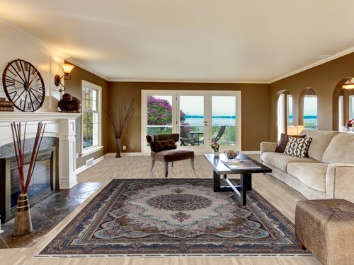 Victorian Style Turkish Area Rug 8x11 Ft Traditional Oriental Bedroom Carpet - Picture 2 of 19