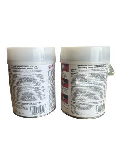 Overcoat Body Shop Pro-Grade Premium Filler Kit 26 Fl Oz (Lot Of 2) 105032 - Bild 2 von 2
