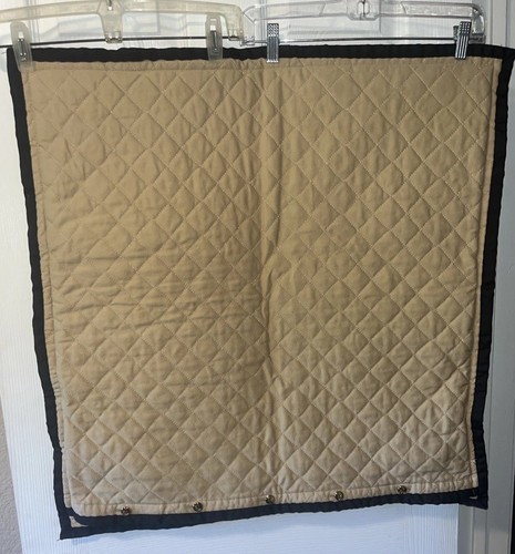 Pair 2 Lauren by Ralph Lauren CHARLESTON Pillow SHAMS Quilted TAN 26x26” - Bild 2 von 10