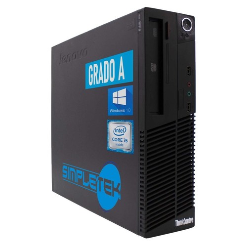 Lenovo M73 SFF i5 4590 Windows 10 Pro 8GB 500GB Série RS232 Ordinateur de Bureau