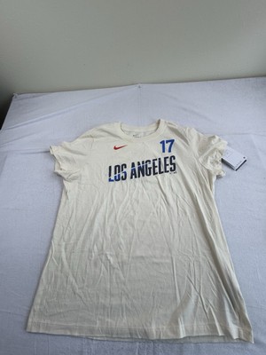 OHTANI 17 ユニフォームTシャツ NIKE Nike Men's Los Angeles Dodgers Shohei Ohtani #17 White Cool
