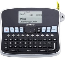 Dymo LabelManager 360D Rechargeable Thermal Label Maker Printer Brand New