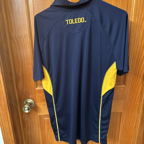 University of Toledo Rockets Primary Logo Polo - Navy Champions Elite - Picture 4 of 4