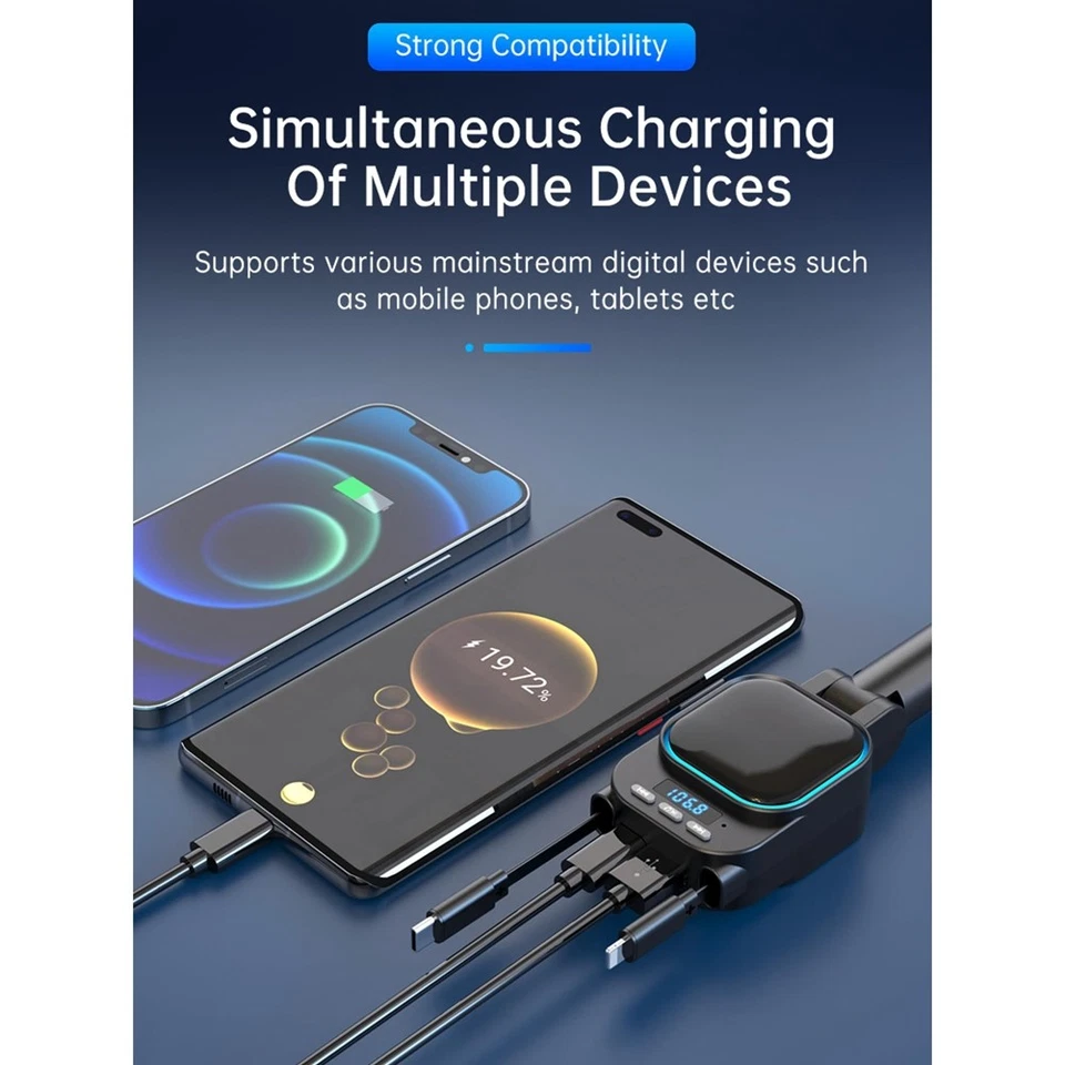 Einziehbares Autoladegerät, Autostecker, UKW-Radio Z1Z63829 - Bild 4 von 4