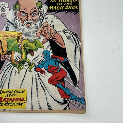 ATOM # 19 DC Comics Juli 1965 GRADE KEY ZATANNA 2. AUFTRITT 1. COVER APP - Bild 4 von 9