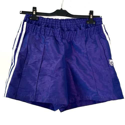Adidas Always Original Shorts Iridescent Purple Shiny Stripe Vintage Inspired - Bild 15 von 17