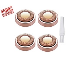 18K Gold-Plated Replacement Heads for Generation 1 Flawless Facial Hair Remover