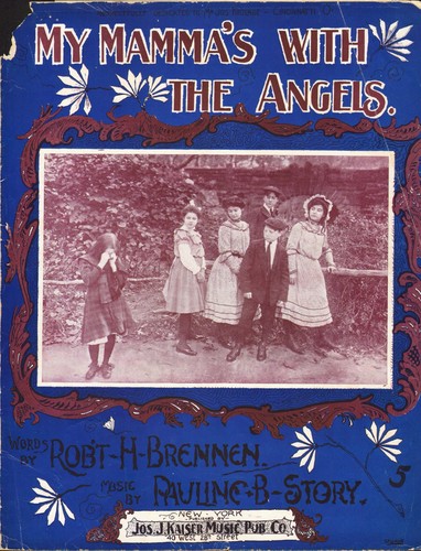 Meine Mutter mit den Engeln 1902 Robert Brennen PAULINE STORY Noten!