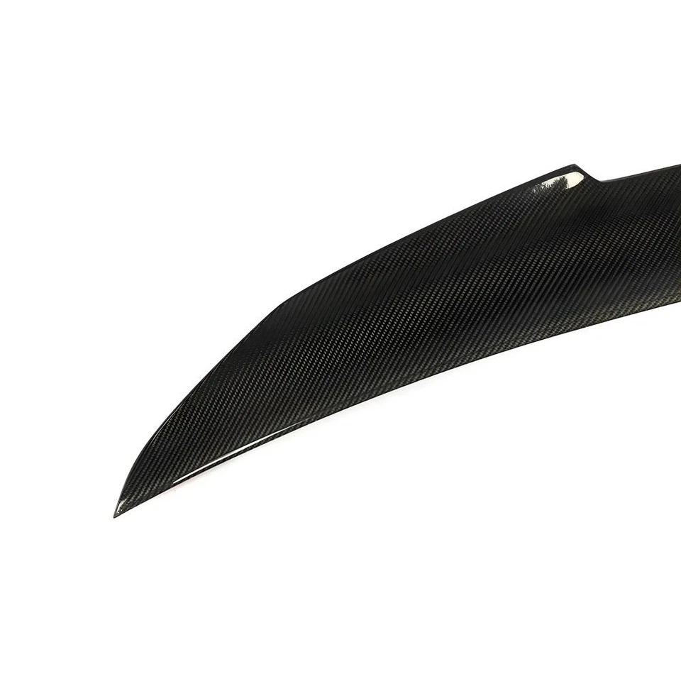 Alerón de maletero de fibra de carbono estilo PSM para 04-10 BMW 525i 530i 550i M5 E60 Foto 2 de 4