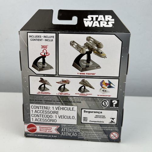 Juguete Mattel Hot Wheels Star Wars Y-Wing Fighter 31 Ship - Imagen 3 de 9