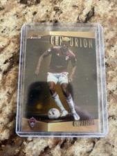 2022 Topps Finest MLS Soccer GYASI ZARDES Gold Centurion /50