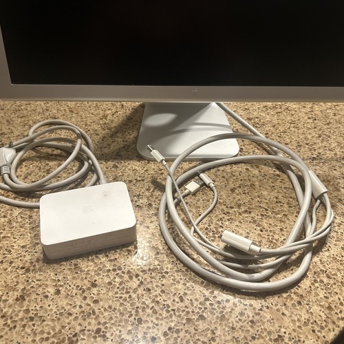 Apple Mac 23 inch 23" monitor screen Apple Cinema HD Display 1920x1200 - Picture 4 of 8