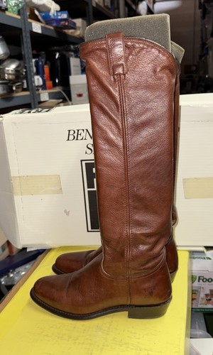 Frye Boot Dorado Low Dk Brown Riding Equestrian Western 7M #77070 - Picture 3 of 9