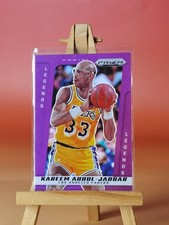 Kareem Abdul-Jabbar 2024-25 Panini Prizm Deca Purple Prizm  /99 Legends #221
