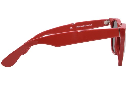 RetroSuperFuture Classic 003 SP8 Sunglasses Red/Solid Grey Square Shape 55mm - Picture 3 of 5