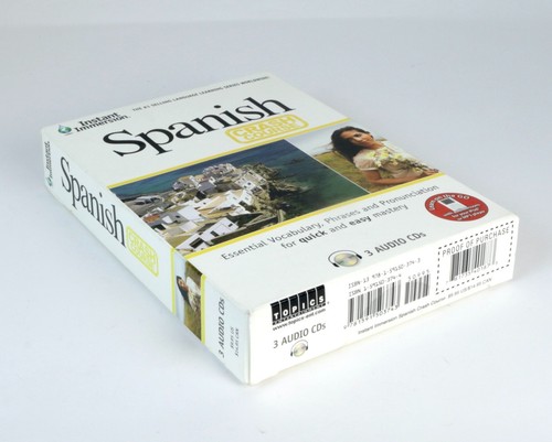 Instant Immersion Spanish Crash Course- 3 Audio CDs- New Sealed Box - Picture 3 of 5