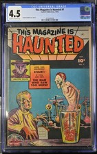 This Magazine is Haunted #7 CGC 4.5 Pre-Code Horror Fawcett Comic 1952 Moldoff