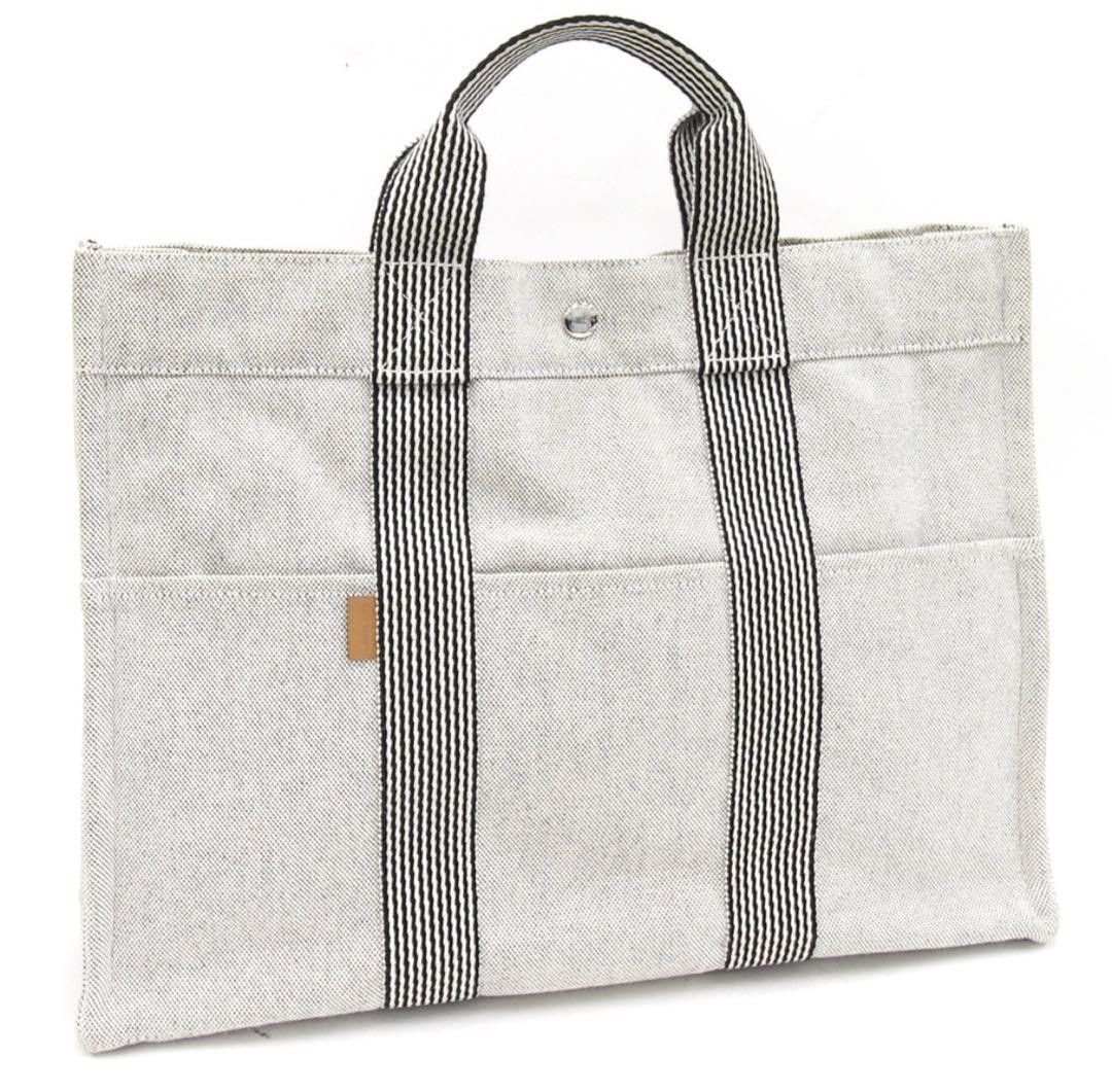 バッグ HERMES FOURE-TOUT CANVAS TOTE HAND BAG s-l1200.jpg