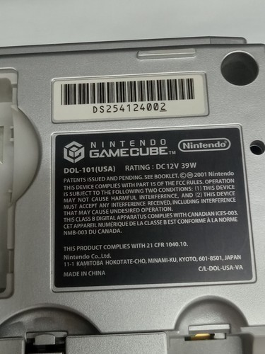Consola Nintendo GameCube Platinum DOL-101 consola de videojuegos probada - Imagen 15 de 15