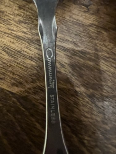 Oneida Community Edelstahl Paul Revere Eisteelöffel Menge 5 Löffel - Bild 5 von 6