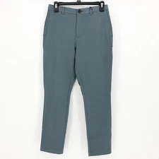 MINISTRY OF SUPPLY Men Pace Chino Pants 36x35 Tall Blue Flat Front NWT