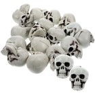  2 Pieces Halloween Decoration Skull Statue Bones Decorations Skeletons