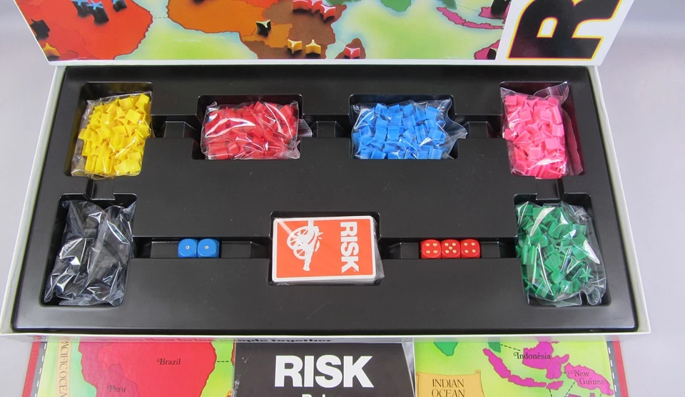 Vintage Original Risk Board Game Parker Brothers 1985 - Complete VGC - Image 4 of 4