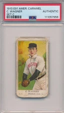 1910 E91-C AMER. CARAMEL - C. WAGNER - PSA A (SVSC) FRESHLY GRADED!