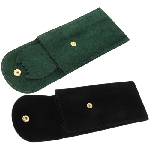 Bolsa de almacenamiento de reloj de 2 piezas de viaje para hombre accesorios proteger - Imagen 3 de 11