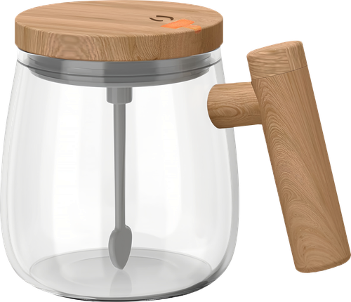 400ml Electric Mixing Mug Self Stirring Coffee Mug Office Stirring Cup with Lid - Picture 13 of 16