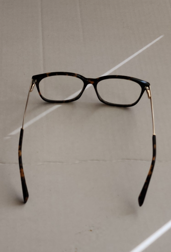 KAREN MILLEN KM117 Montatura per occhiali cerchio avana, metallo dorato e braccia avana - Foto 7 di 11