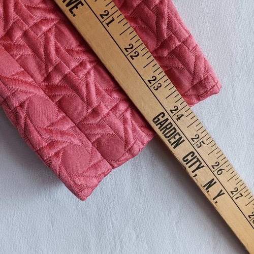 Weather Tamer Pink Quilted Style Zippered Coat/Jacket With Pockets Womens Large - Picture 10 of 13