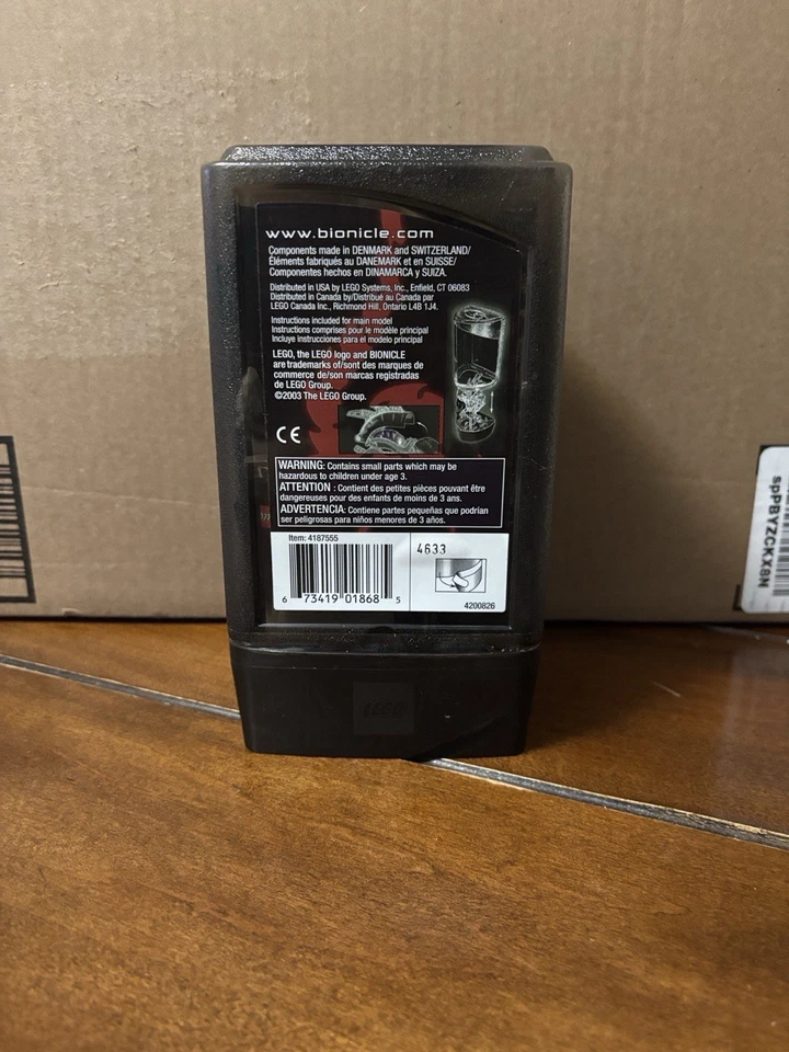 LEGO BIONICLE: Rahkshi (8591) Vorahk lacrado de fábrica estado perfeito novo na caixa - Imagem 2 de 2