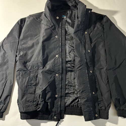 VTG Tri-Mountain Freshpoint Haul of Fame Jacket Mens Medium Windbreaker Black - Picture 9 of 17