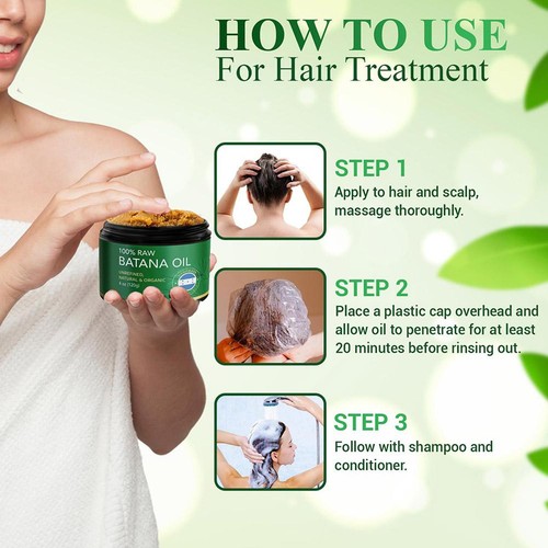 Mascarilla capilar BatanaOil, 100 % Batanaoil sin refinar, natural y orgánica NUEVA - Imagen 9 de 16