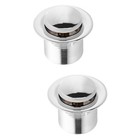  2 STÜCKE Badewanne Drainer Kupfer Popup-Kern Duschraumabstiegslauffass Drain