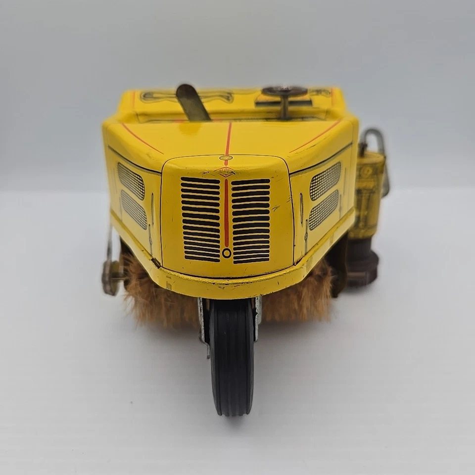 1950-е NY-LINT ELGIN STREET SWEEPER / оловянная заводная игрушка / работает нормально /  - Изображение 2 из 4